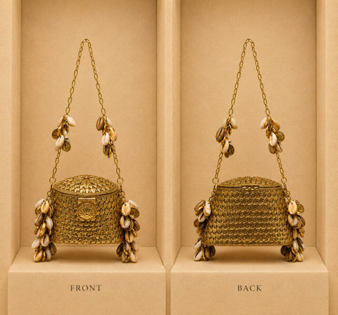 Aurelia Filigree Box Sling Purse