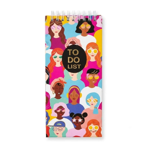Things To Do Spiral Long Notepads