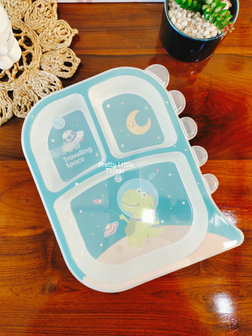 Dino Dinner Plate for Kids