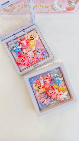 Stitch Theme 3D Charm Stickers