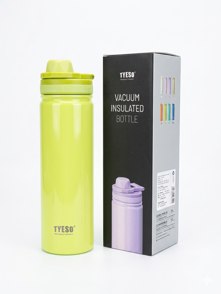 Tyeso Sleek SS 750ml Bottles