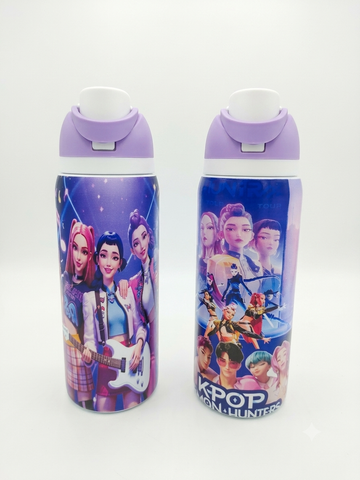 K Pop Demon Hunters Sip and Swig Bottles ( 950 ml )
