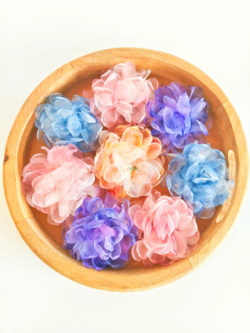 Blooming Flower Style Hair Clips