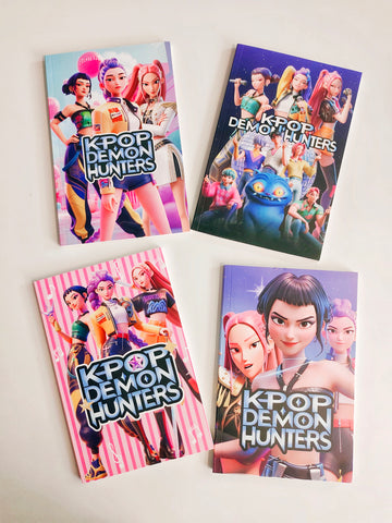 K Pop Demon Hunters Notebooks A5