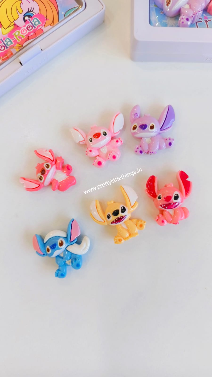Stitch Theme 3D Charm Stickers
