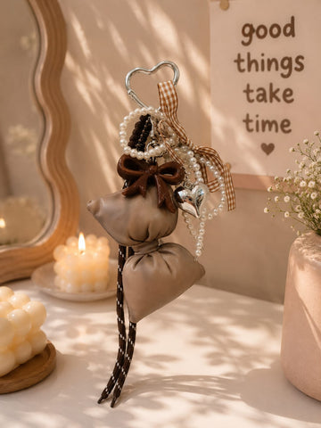 Bow And Pearly Beads Nag Charms