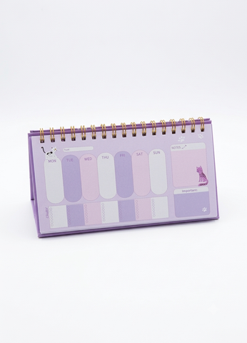 Kitty Themed Desktop Planners