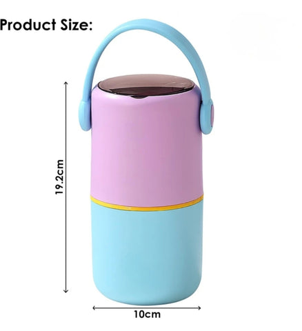 MiniBento Vertical Modern 2 layer Tiffin (Tall, 830 ml)