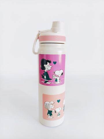 Peanuts Starbucks Theme 650 ml Steel Bottles (Swig to Drink)
