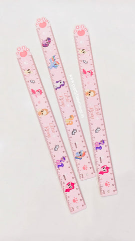 Adorable Metal Rulers (30 cms)