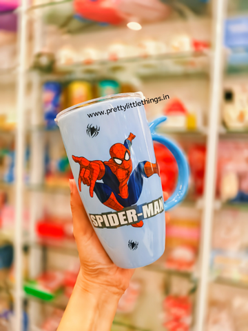 Spiderman Theme Ceramic Milk Mug / Coffee Mug