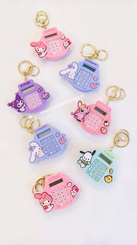 Kawaii Mini Calculator Keychains (With Maze Game Too)