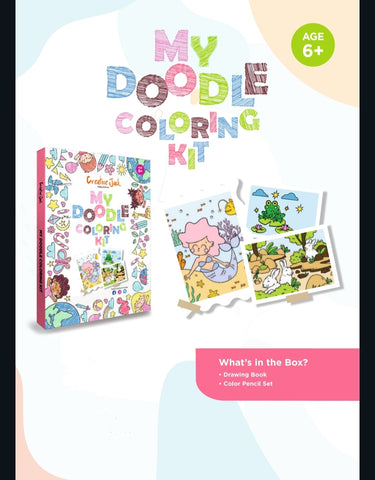 My Doodle Coloring Kit (Fun Art Activity)