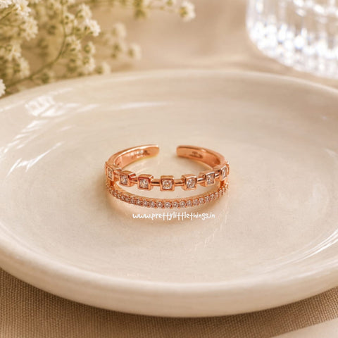 Celeste Double Band AD Earcuffs (Gulaabo)
