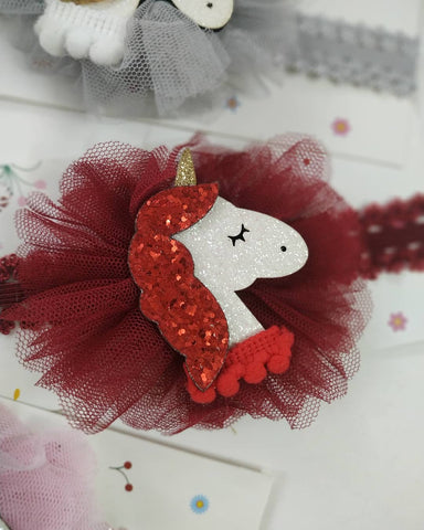 Unicorn Soft Hairbands for Kids