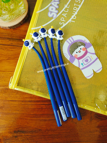 Space Astronaut Wiggly Silicon Gel Pen
