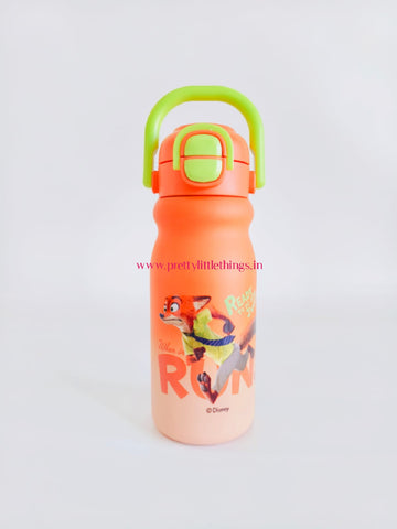 Disney's Dual Sip (Straw+Pout) Dual Shade Steel Bottles - P41187