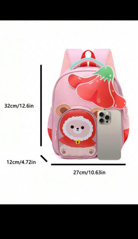 Kids Junior Small Backpacks - Cute Capybara Design