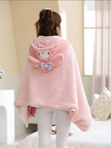 Sanrio Hoodie Microfibre Wraparound Towel