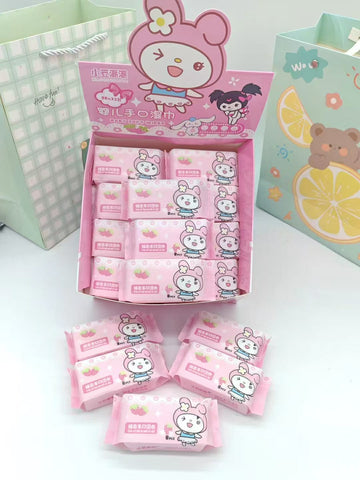 Kawaii Sanrio Wet Wipes Packs