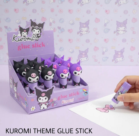 Sanrio Kuromi Glue Stick