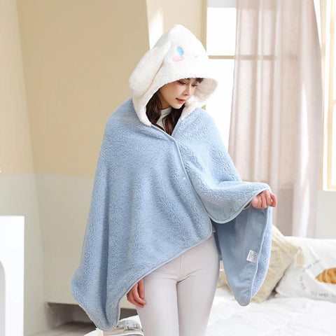 Sanrio Hoodie Microfibre Wraparound Towel
