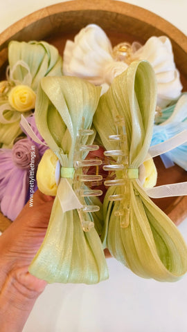 Claw Clips - Double Bows