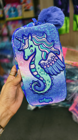 Smiggle Double Zip Pouch