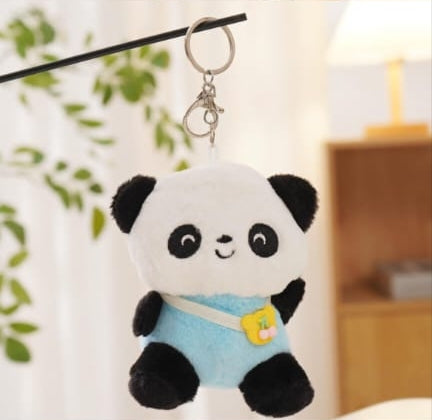 Panda Plushy Soft Toy Keychain / Bag Tag