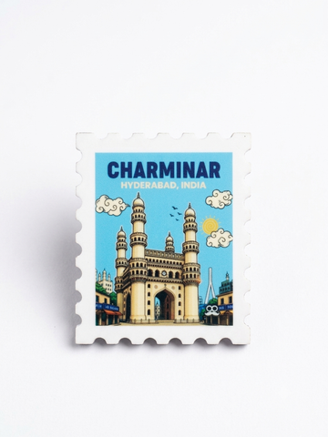 Postage Stamp Style Fridge Magnets
