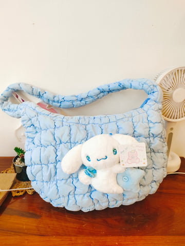 Sanrio Plush Pillow Design Tote Bag