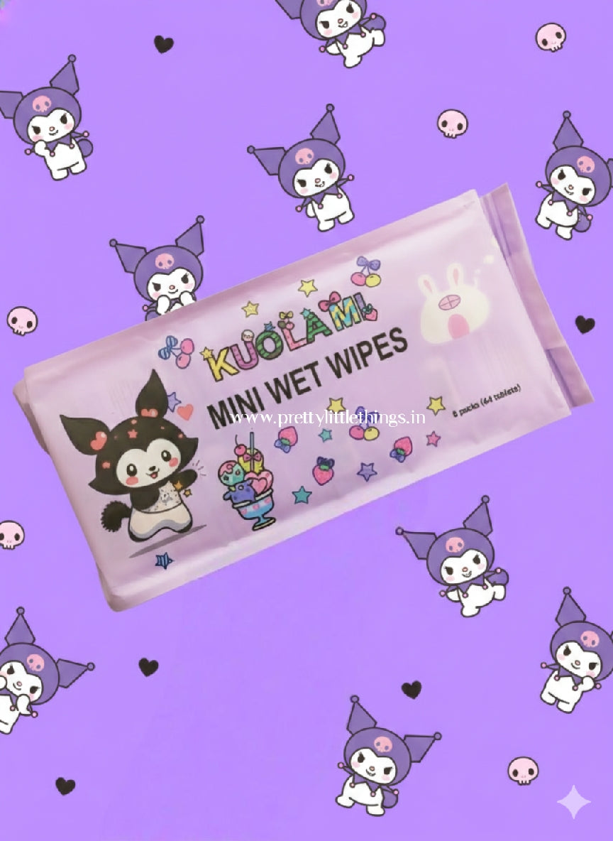 Kawaii Sanrio Wet Wipes SuperSaver Pack (Non Alcoholic)