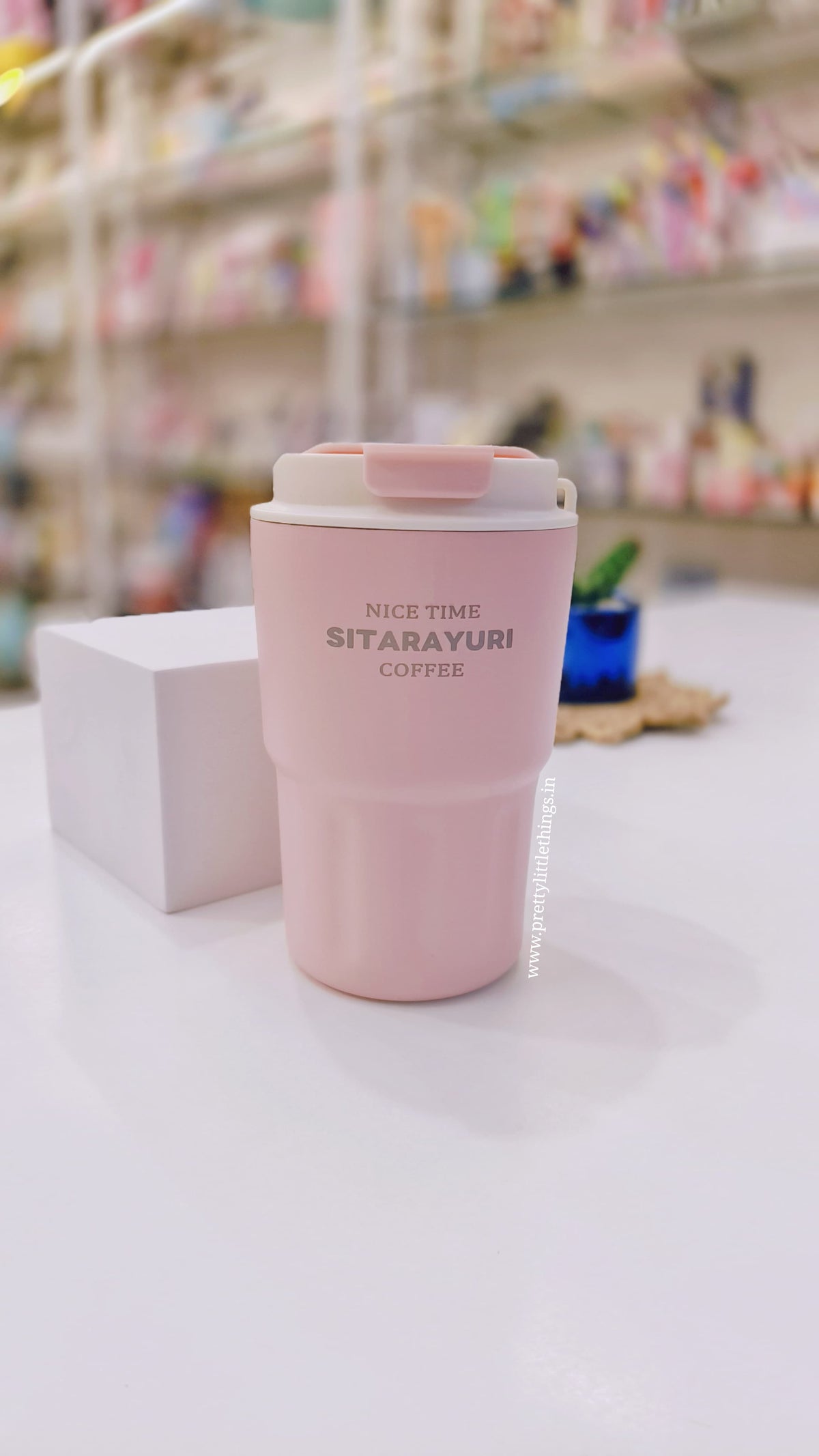 Uber Cool Insulated Travel Coffee Sippers [SITARAYURI] 360 ml