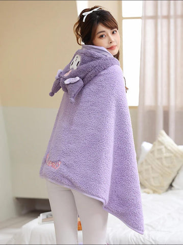 Sanrio Hoodie Microfibre Wraparound Towel