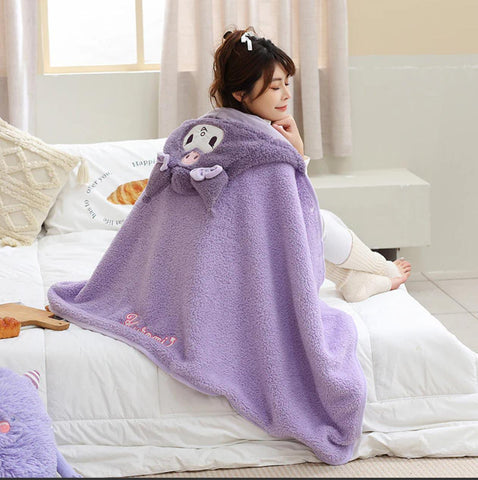 Sanrio Hoodie Microfibre Wraparound Towel