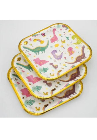 Dino Themed Cute Party Plates Packs