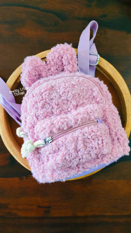 Fashionable Fur Backpack