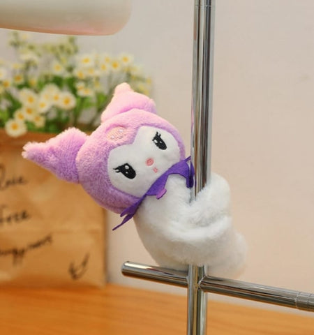 Kuromi Plushy Hand Wrap Toy / Pillow (Sanrio Soft Toy)