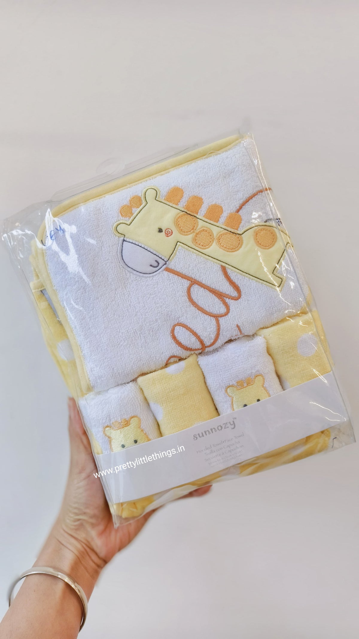 Baby Super Soft Towel & Napkin Set (5 pcs)
