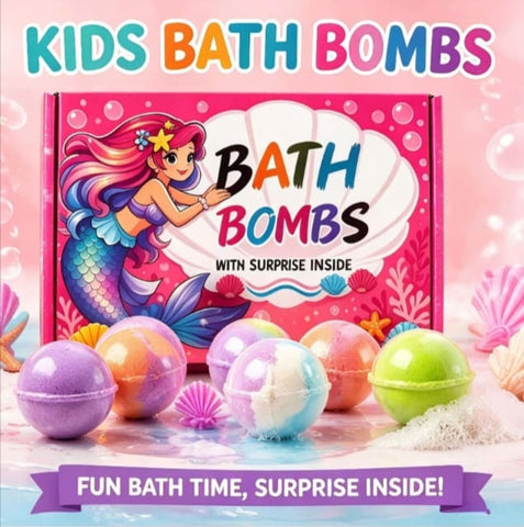 Colorful Fragrant Bath Bombs