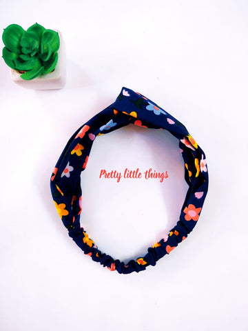 Turban Style Head Bands in Floral theme