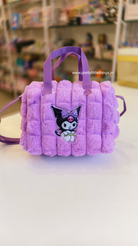 Sanrio Fur Small Purse / Carry Bag