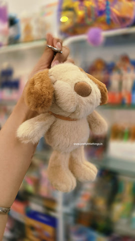Snoopy Puppy Soft Toy Bag Tag / Key Chain