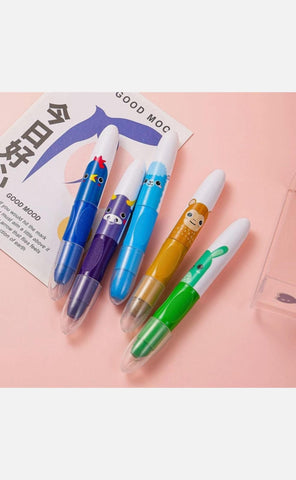 Silky Twistable Washable Crayons Pack ( 10 pcs pack)