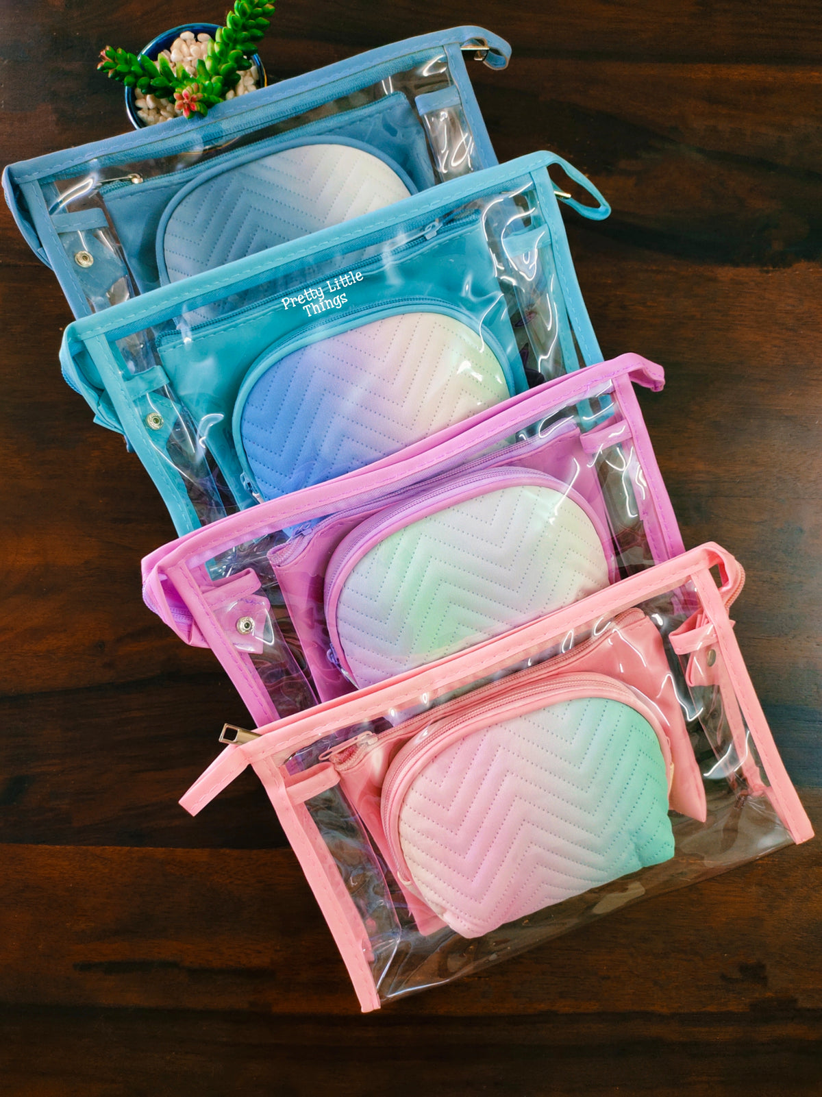 Cosmetic Pouch Set of 3