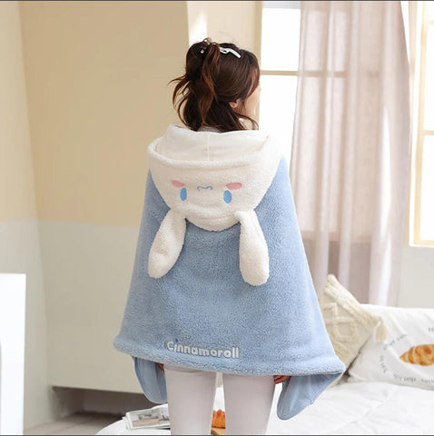 Sanrio Hoodie Microfibre Wraparound Towel