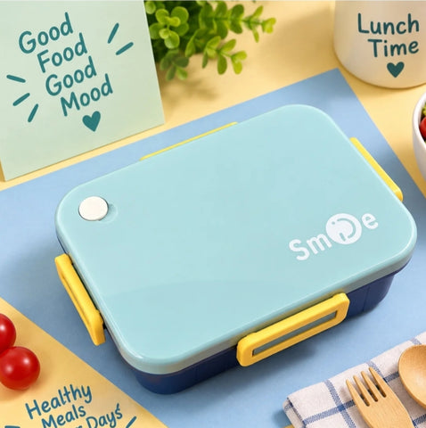 Solid Colors Elegant 3 Section Tiffin