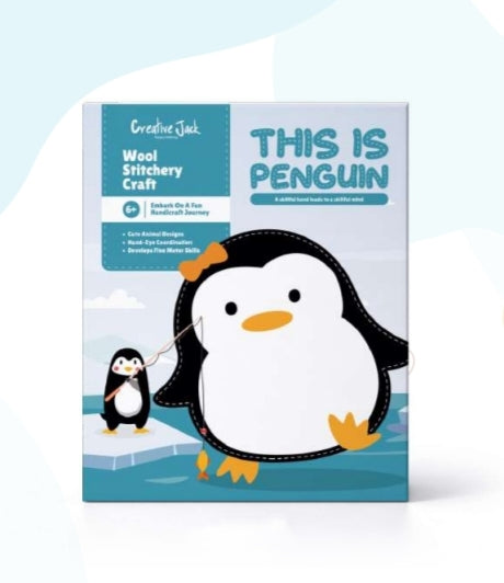 Soft Toy Making DIY Kit - Penguin