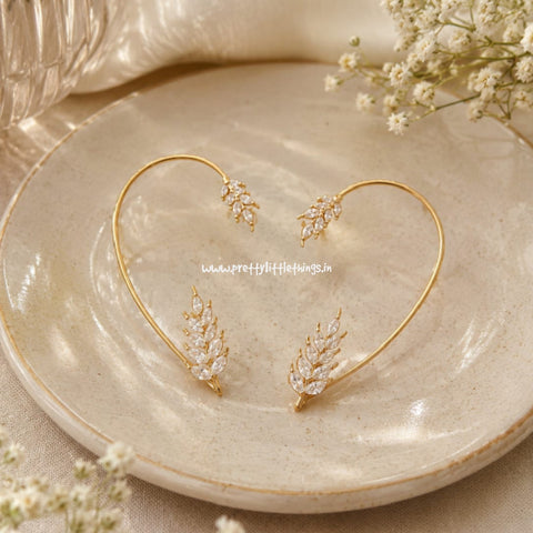 Ceres Crystal AD Ear Wraps Pair (Gulaabo)