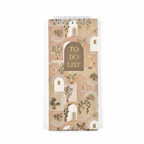 Things To Do Spiral Long Notepads